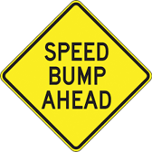 board speed bump ahead